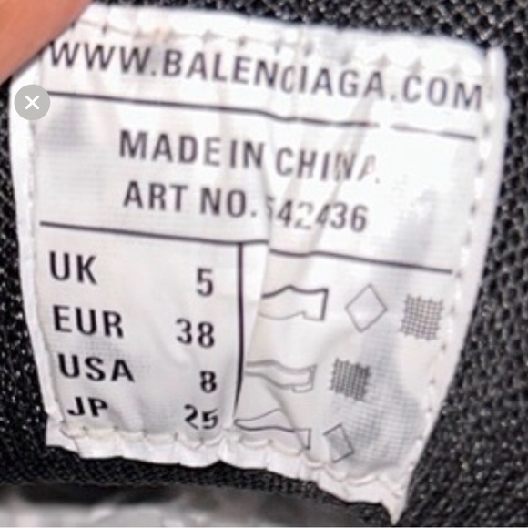 Authentic Balenciaga Track Runners - Picture 4 of 6